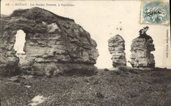 CPA Royan La Roche Percee a Vallieres 