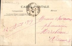 CPA Royan La Roche Percee a Vallieres 