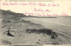 CPA Environs de Royan Plage du Patin et Pierrieres du Bureau 