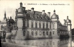 CPA Chantilly Le Chateau La Facade Nord Est 