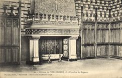 CPA Chateau de Pierrefonds La Chambre du Seigneur 