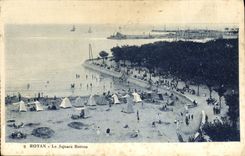 CPA Royan Le Square Botton 