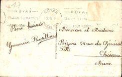 CPA Royan Le Square Botton 
