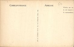 CPA Chantilly La Table Ronde 