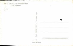 CPA Le Chateau de Pierrefonds Vue aerienne 