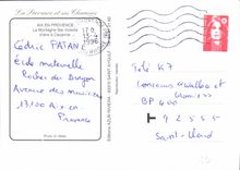 CPM Aix en Provence La Montagne Ste Victoire chere a Cezanne 