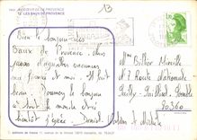 CPM Aucoeur de la Provence Les Baux de Provence 