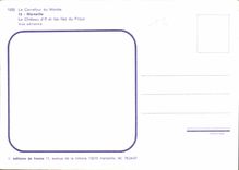 CPM Le Carrefour du Monde Marseille Le Chateu d'If et les Ile du Frioul 