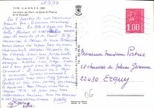 CPM Cannes Un Coin du Port le Quai St Pierre et le Suquet 