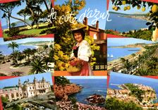 CPM La Cote d'Azur miracle de la nature 