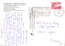 CPM La Cote d'Azur miracle de la nature 