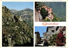 CPM Gourdon Cote d'Azur French Riviera 