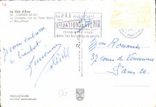 CPM Cannes AM La Croisette vue du Palm Beach et Bijou Plage 