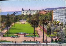 CPM Nice Les nouveaux Jardins Albert 