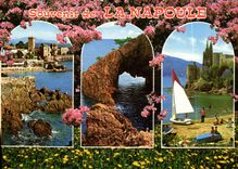 CPM Souvenir de La Napoule 
