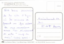 CPM Souvenir de La Napoule 