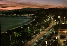 CPM Reflets de la Cote d'Azur Cannes A Mmes La Croisette au crepuscule 