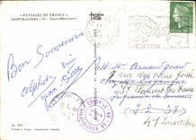 CPM Sainte Agnes Alpes Maritimes 