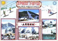 CPM Sports d'Hiver Alpes Maritimes 