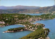 CPM Au Soleil de la Cote d'Azur Cap Ferrat Vue aerienne du Cap Ferrat 