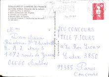 CPM La Cote d'Azur miracle de la nature 