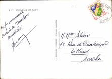 CPM Souvenir de Nice 