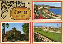 CPM Cagnes sur Mer Cote d'Azur French Riviera 