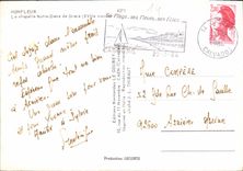 CPM Honfleur la Chapelle Notre Dame de Grace XVII siecle