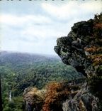 CPM La Suisse Normandie la Roche d'Oetre surplombant le Vide 