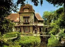 CPM Manoir Normand Houlgate Calvados 14 le Moulin Landry 