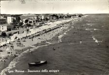 CPM Igea Marina panorama della spiaggia 