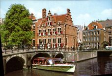 CPM Amsterdam Holland Maison aux trois Canaux 