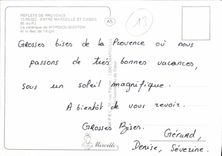 CPM Reflets de Provence Entre Marseille et Cassis B du R la Calanque de Morgiou Sugiton et le Bec de