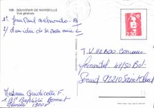 CPM Souvenir de Marseille vue generale 