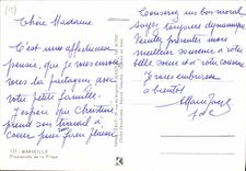 CPM Marseille Promenade de la Plage 