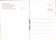 CPM Amsterdam la Maison aux trois Caneaux 