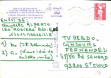 CPM Reflets de Provence Marseille B du R le Chateau d'If dans le Lointain Marseille 