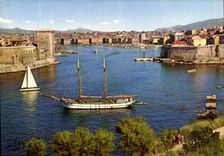 CPM Marseille Entree du Port vue prise des Jardins du Pharo 
