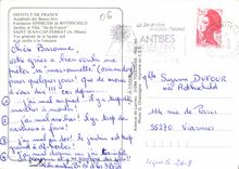 CPM Institut de France Academie des Beaux Arts Fondation Ephrussi de Rothschild Jardins et Villa Ile