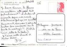 CPM Luceram A M Vieille rue Pittoresque 