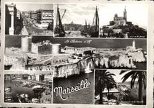 CPM La Carrefour du Monde Marseille Souvenir 