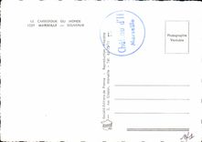 CPM La Carrefour du Monde Marseille Souvenir 