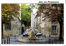 CPM Aix en Provence B du R Fontaine des 4 dauphins 