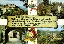 CPM La Cote d'Azur Gorbio 