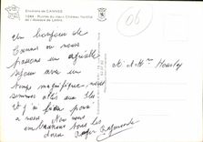 CPM Environs de Cannes Ruines du Vieux Chateau Fortifie de l'Abbaye de Lerins 