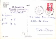 CPM Saint Gilles la Facade 