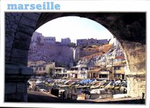 CPM Marseille Bouches du Rhone France le Vallon des Auffes 