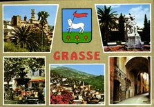 CPM Cote d'Azur Souvenir de Grasse A M 