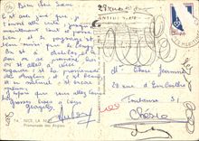 CPM Nice la Nuit Promenade des Anglais 