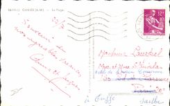 CPM Cannes A M la Plage 